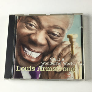 Louis Armstrong What A Wonderful World Used CD VG\VG