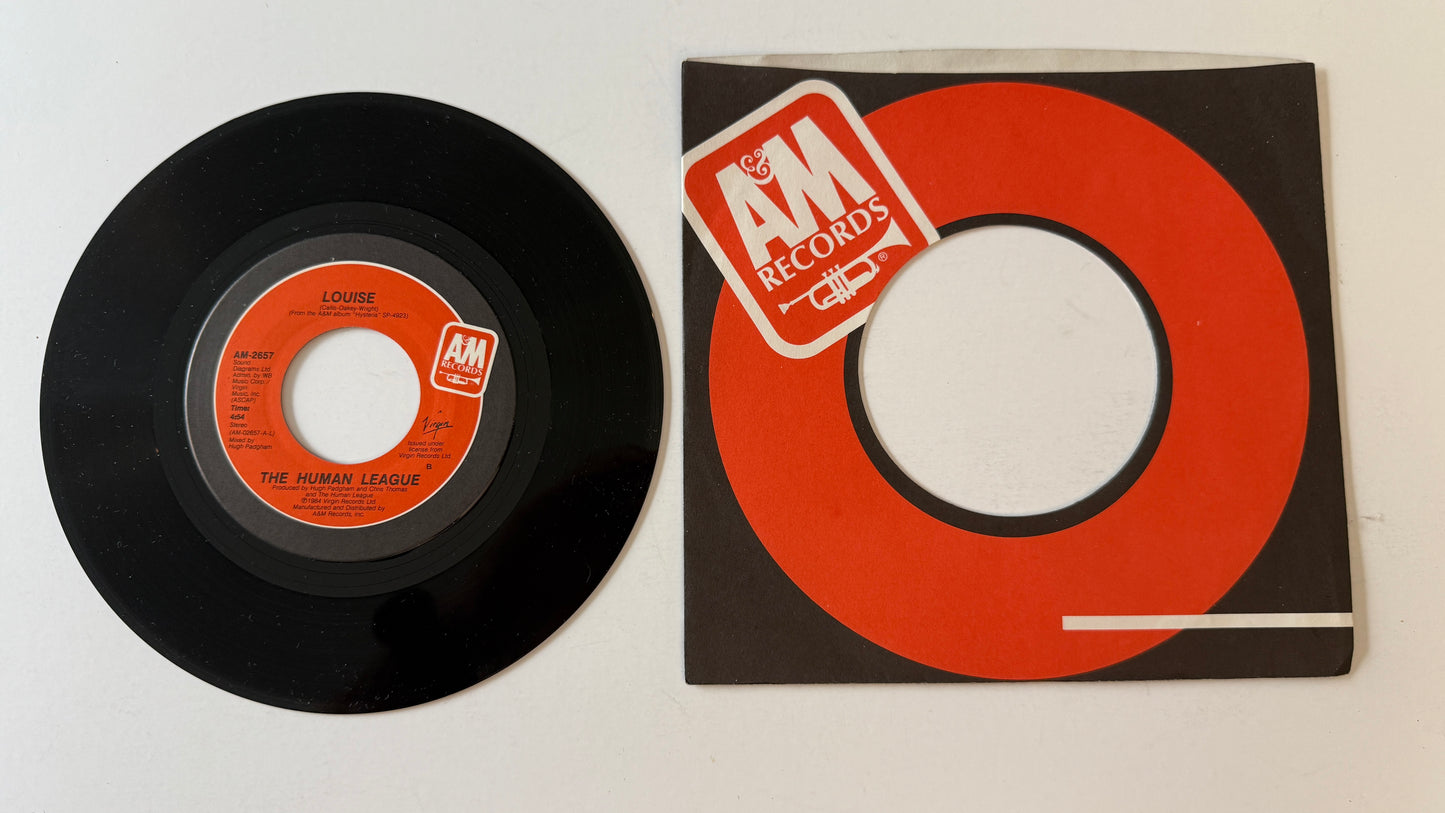 The Human League Louise Used 45 RPM 7" Vinyl VG+\