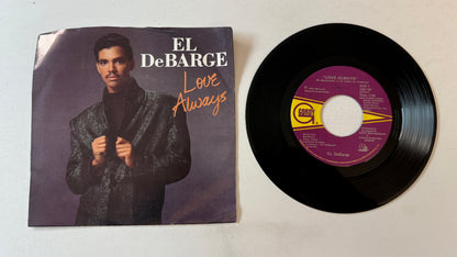 El DeBarge Love Always Used 45 RPM 7" Vinyl VG+\