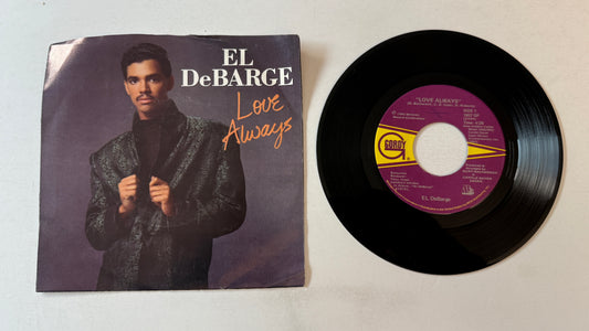 El DeBarge Love Always Used 45 RPM 7" Vinyl VG+\