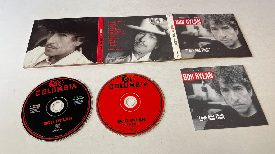 Bob Dylan "Love And Theft" Used CD VG+\VG+