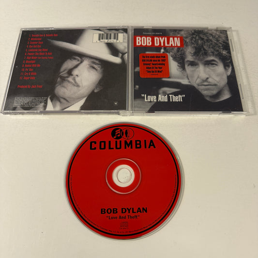 Bob Dylan "Love And Theft" Used CD VG+\VG+