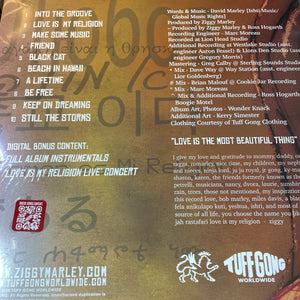 Ziggy Marley Love Is My Religion New Colored Vinyl LP M\M