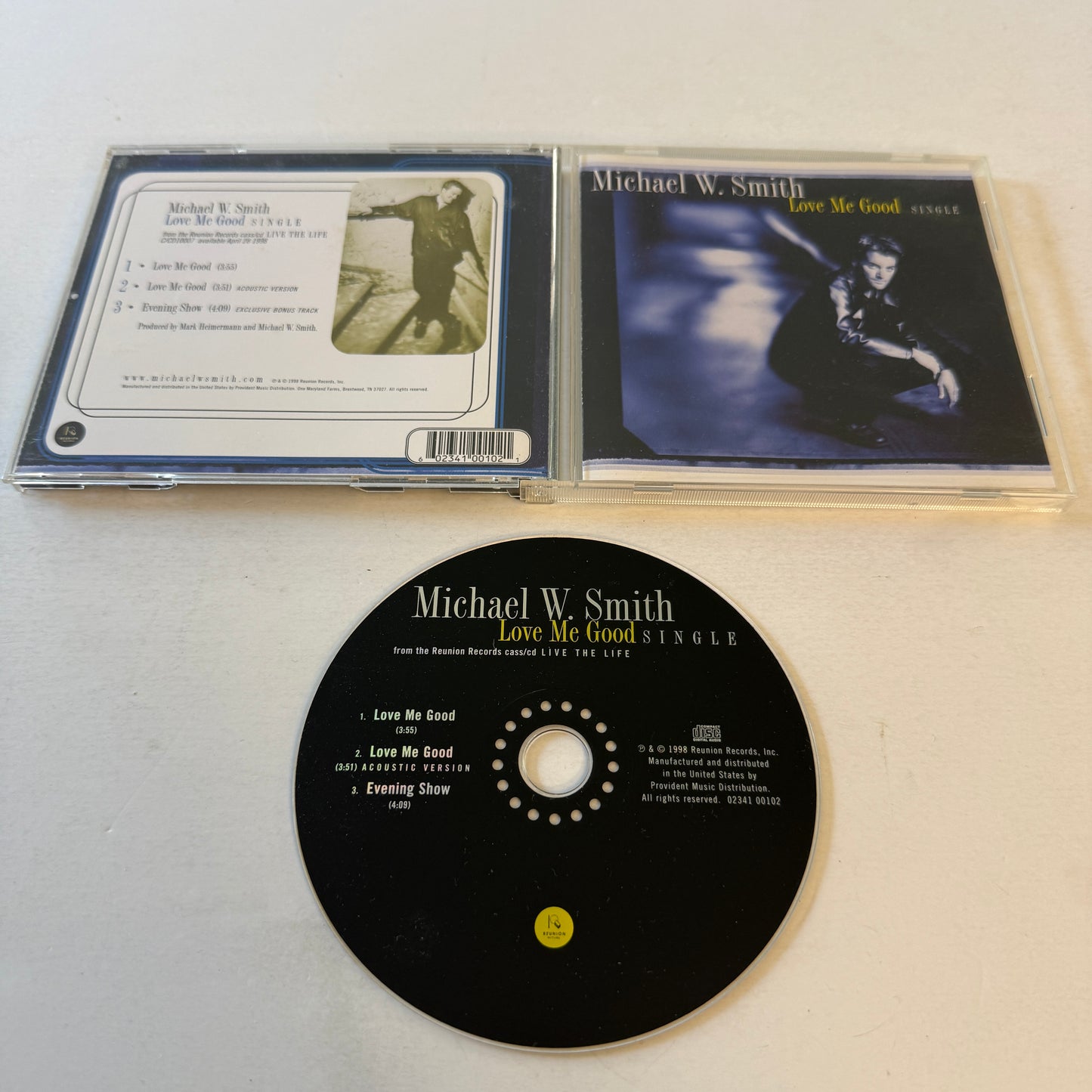 Michael W. Smith Love Me Good Used CD Single VG+\VG+