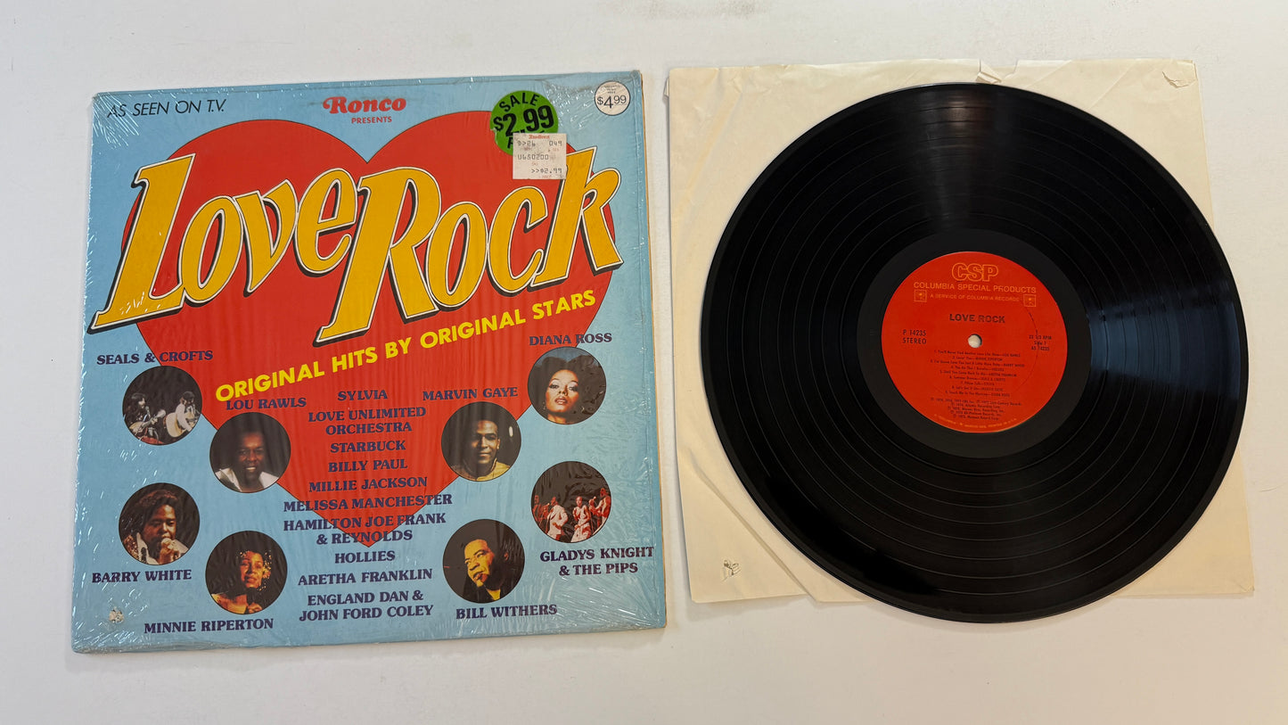 Various Love Rock Used Vinyl LP VG+\VG+