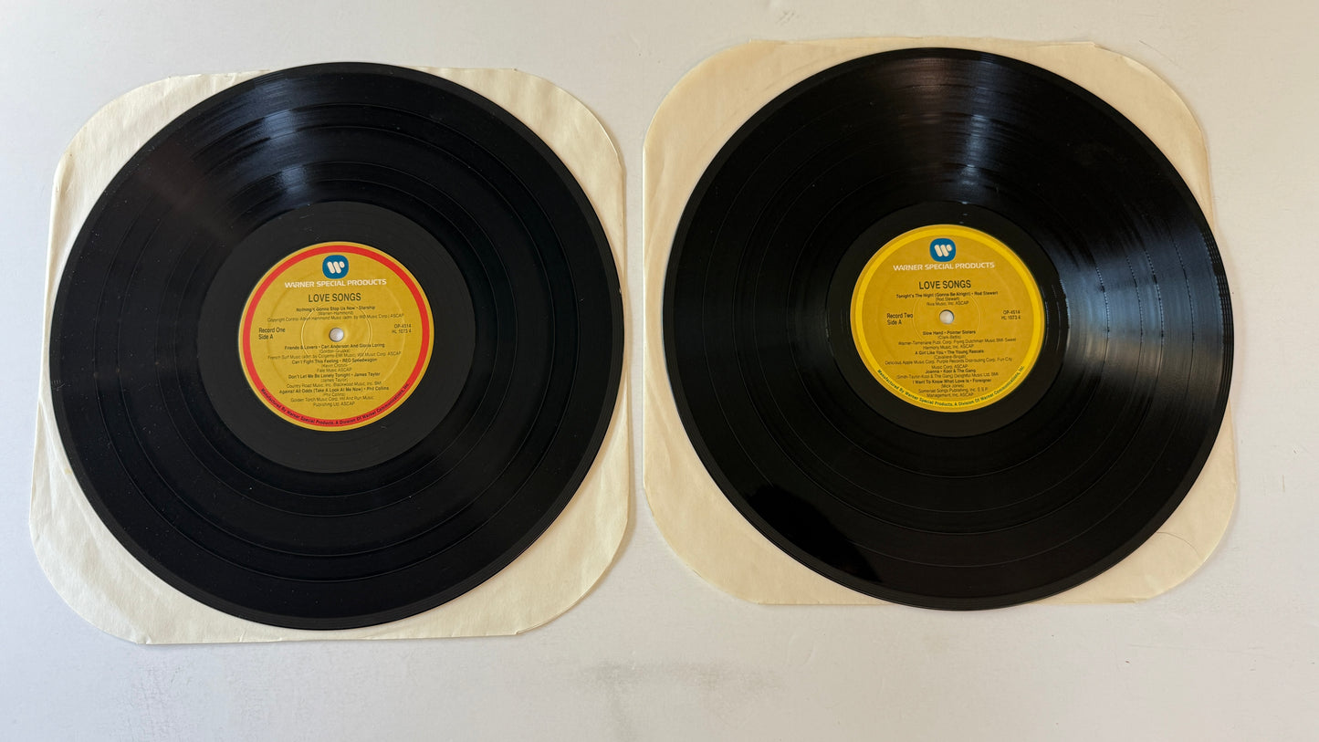 Various Love Songs Used Vinyl 4LP VG+\VG