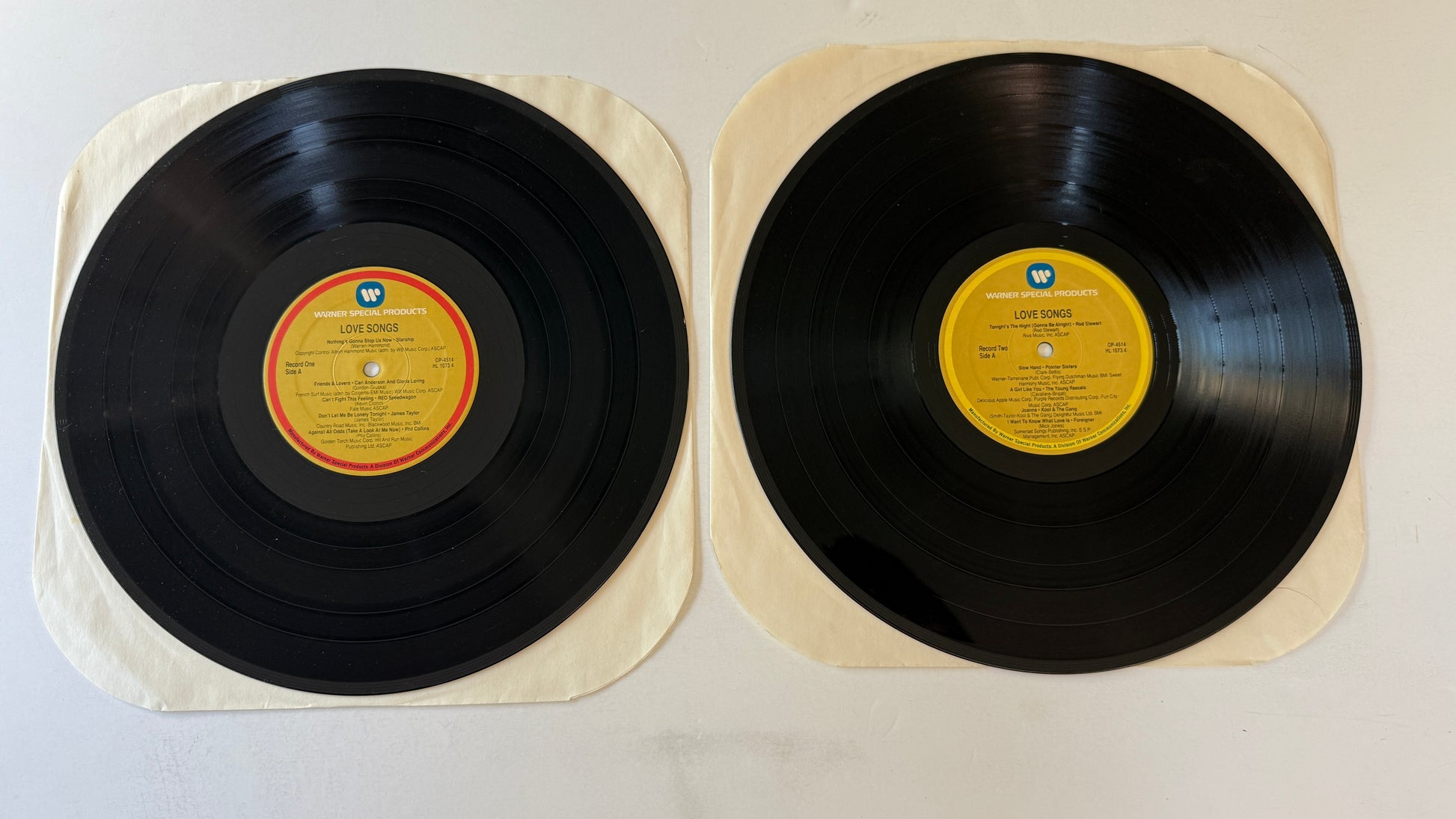 Various Love Songs Used Vinyl 4LP VG+\VG