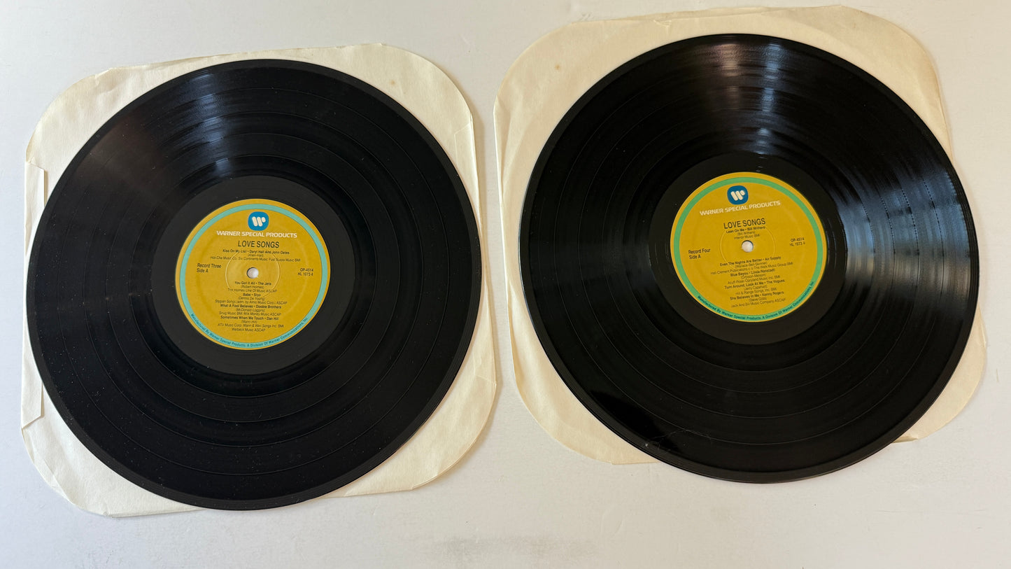 Various Love Songs Used Vinyl 4LP VG+\VG