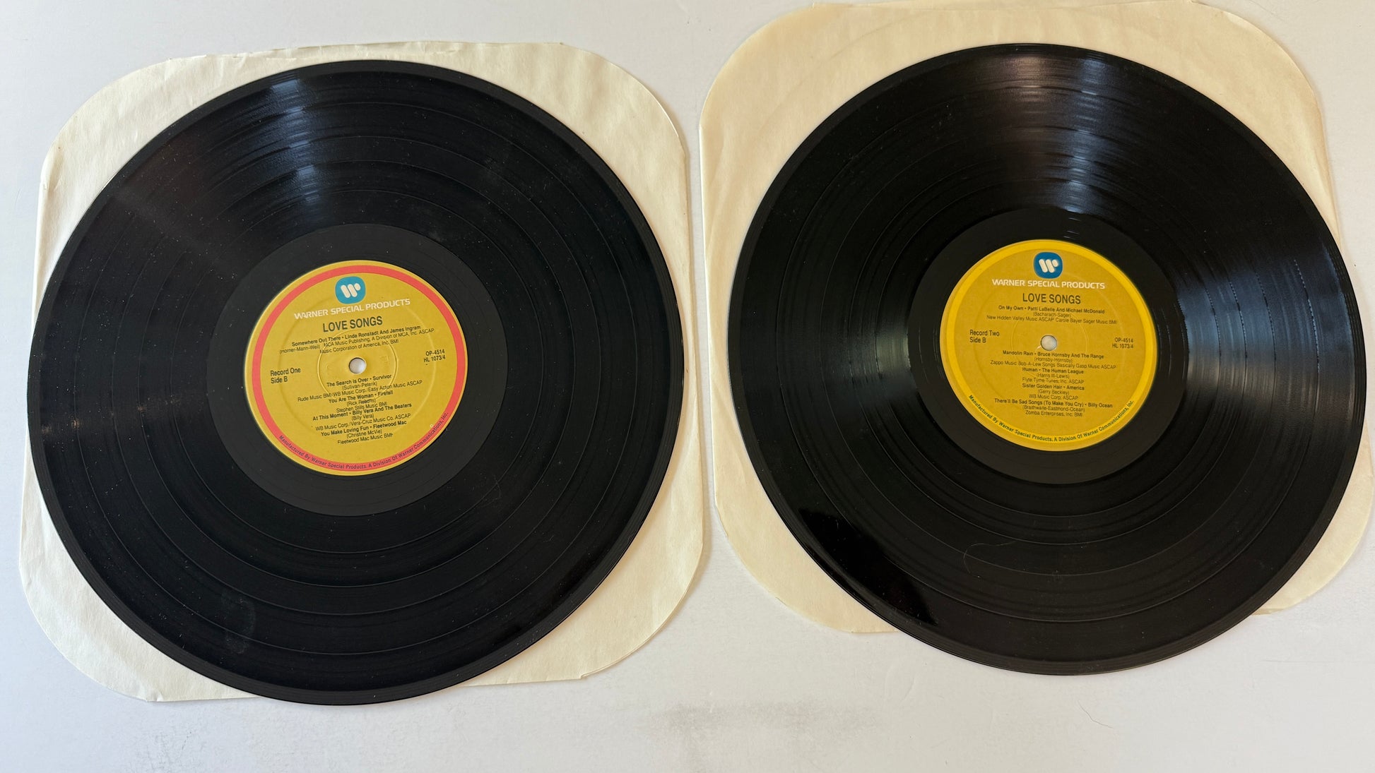 Various Love Songs Used Vinyl 4LP VG+\VG