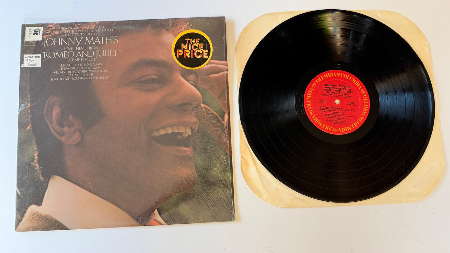 Johnny Mathis Love Theme From "Romeo And Juliet" (A Time For Us) Used Vinyl LP VG+\VG+