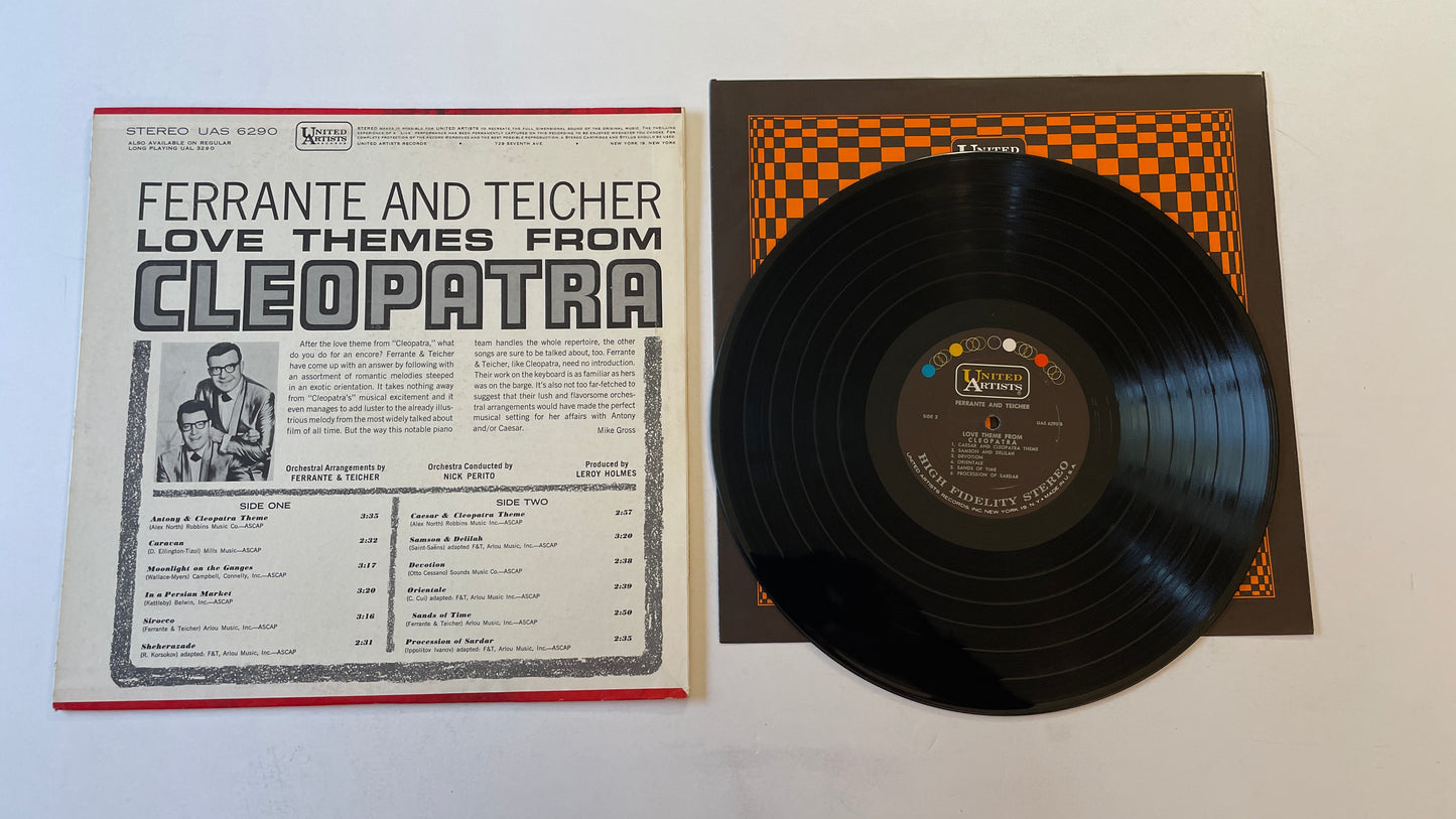 Ferrante & Teicher Love Themes From Cleopatra Used Vinyl LP VG+\VG+