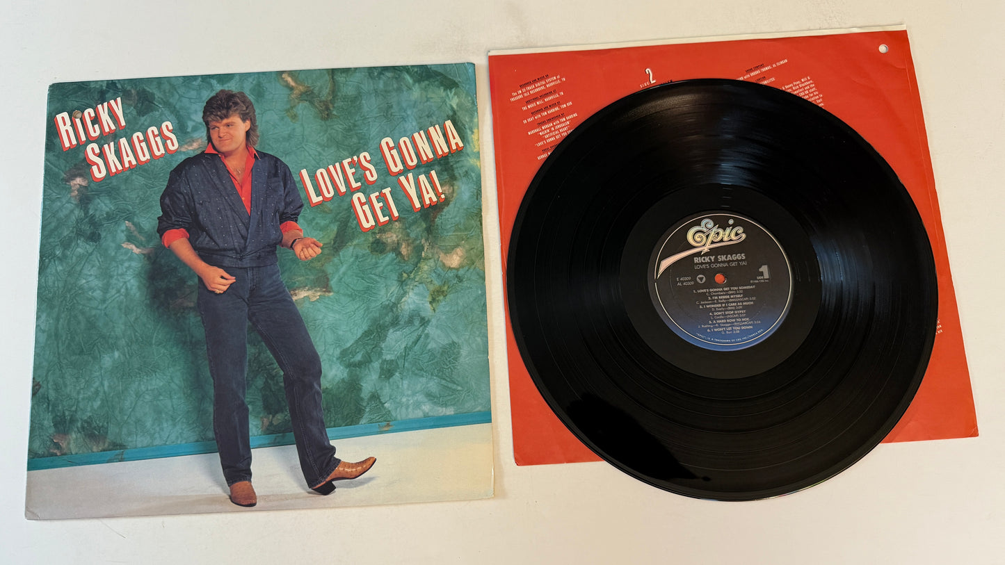 Ricky Skaggs Love's Gonna Get Ya! Used Vinyl LP VG+\VG+