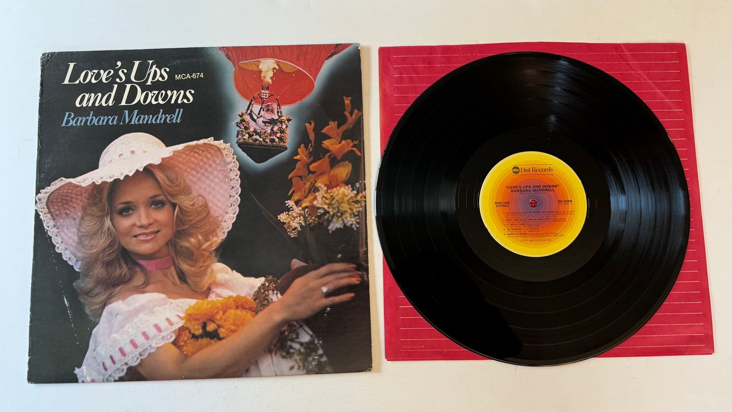Barbara Mandrell Love's Ups And Downs Used Vinyl LP VG+\VG