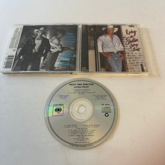 Ricky Van Shelton Loving Proof Used CD VG+\VG+