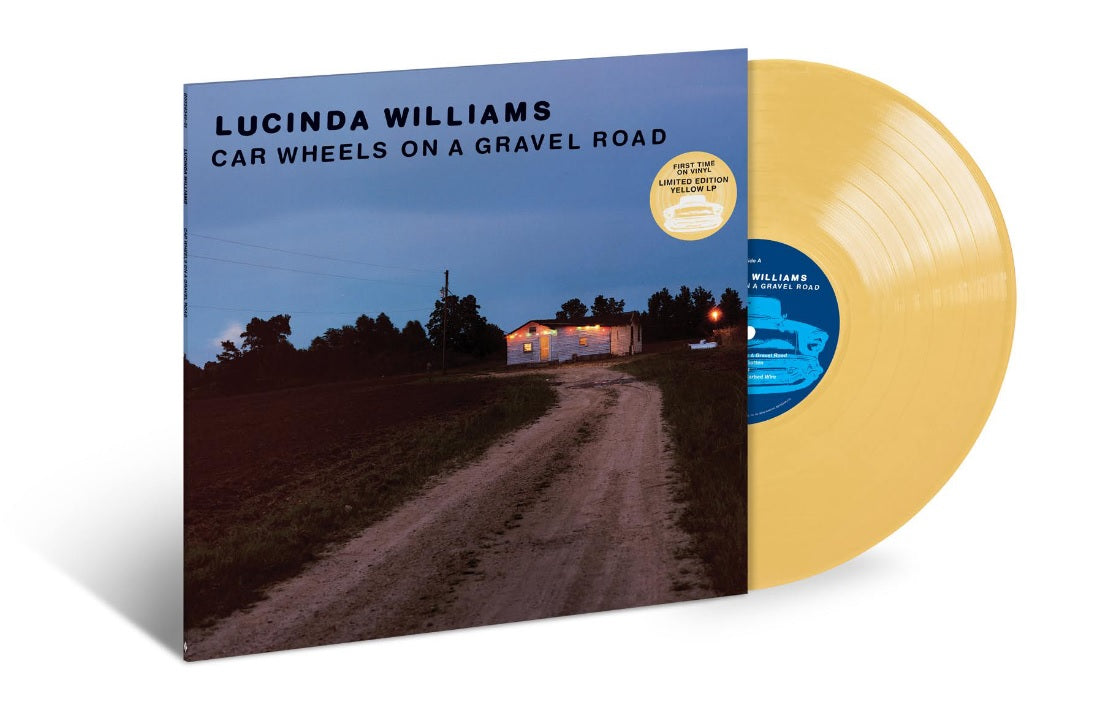 Lucinda Williams Car Wheels On A Gravel Road (Indie Exclusive, Limited Edition, Colored Vinyl, Yellow) New Colored Vinyl LP M\M