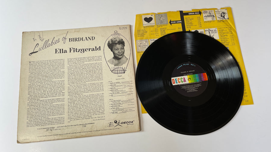 Ella Fitzgerald Lullabies Of Birdland Used Vinyl LP VG\G+