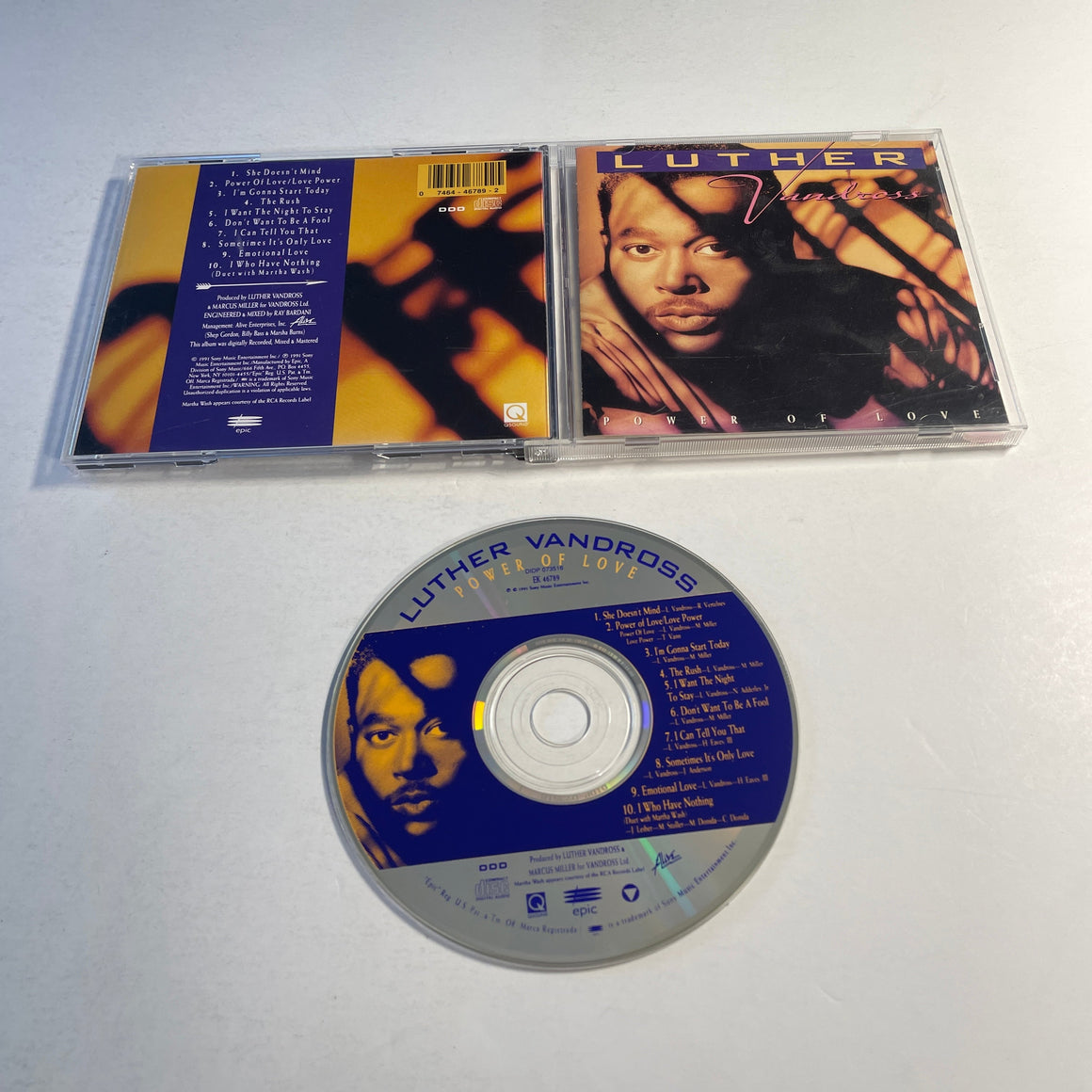 Luther Never Let Me Go Used CD VG+\VG+