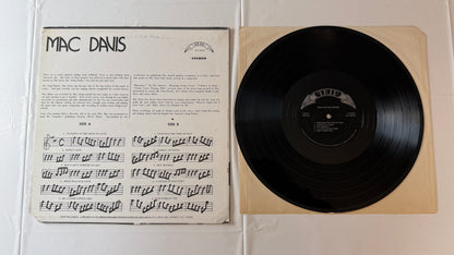 Mac Davis Mac Davis Sings Used Vinyl LP VG+\G+