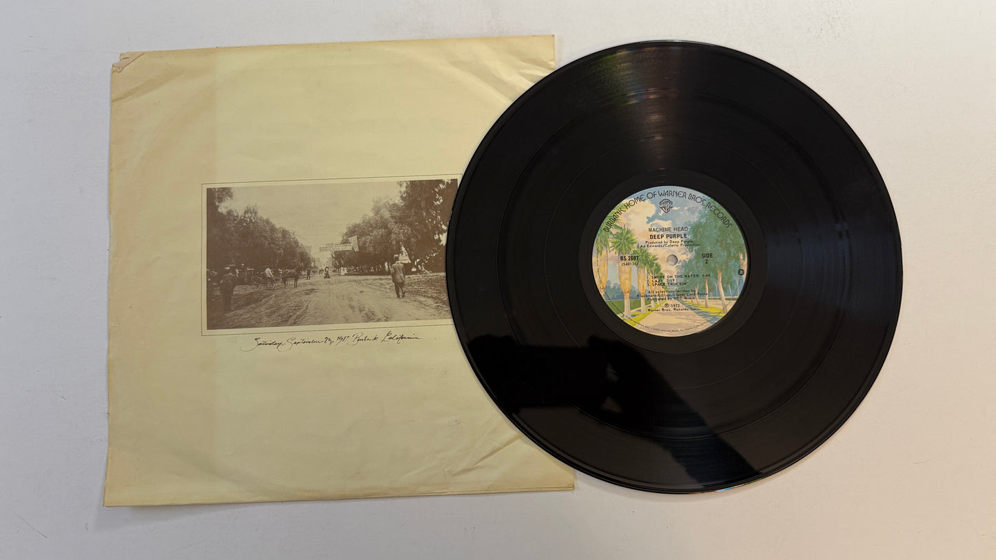 Deep Purple Machine Head Used Vinyl LP VG+\VG