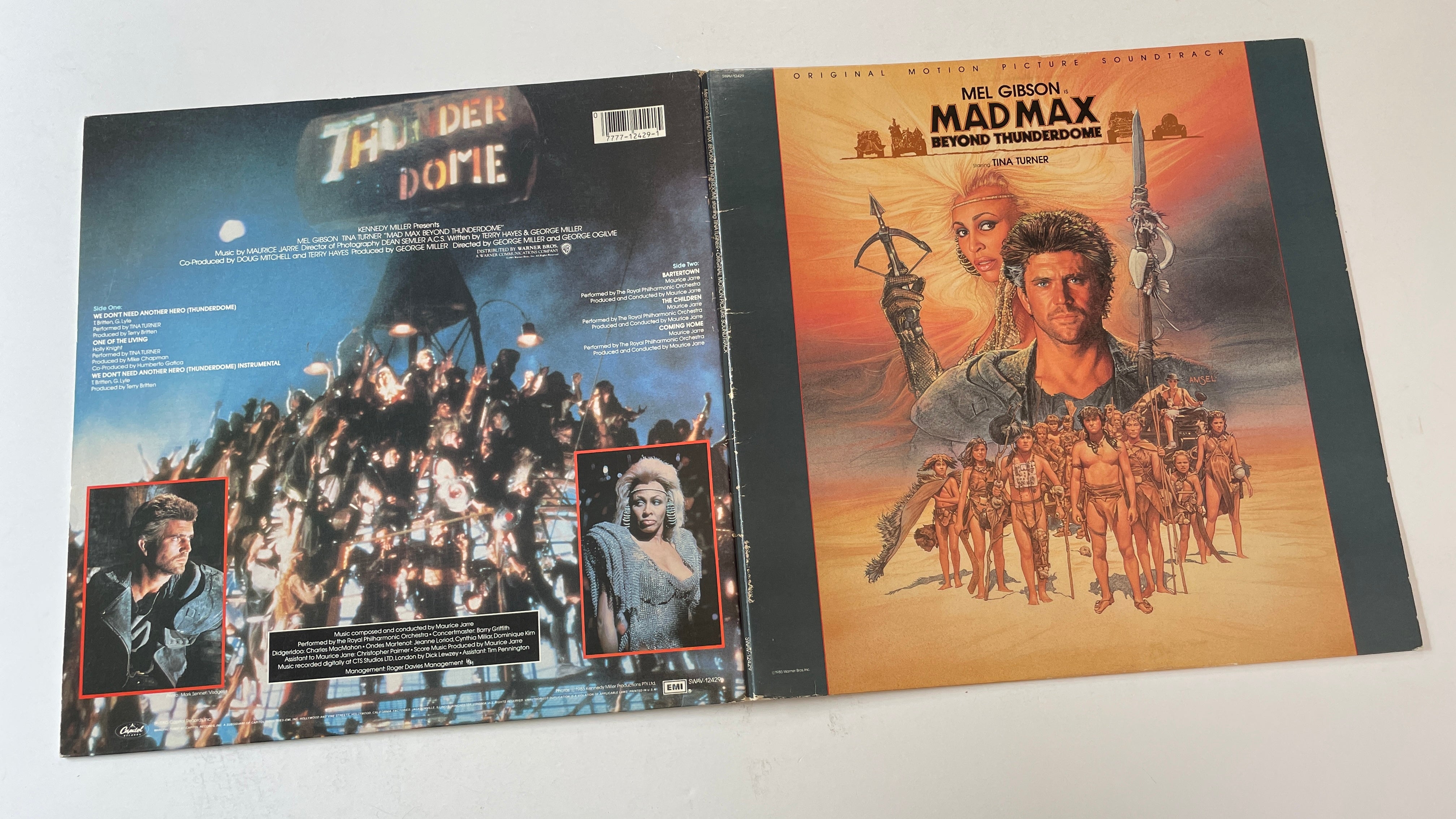 Tina Turner Mad Max Beyond Thunderdome (Original Motion Picture Soundt ...