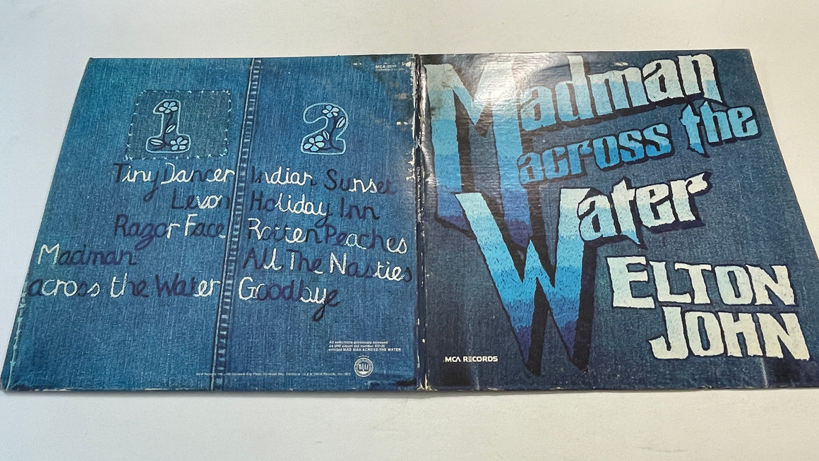 Elton John Madman Across The Water Used Vinyl LP VG+\G+