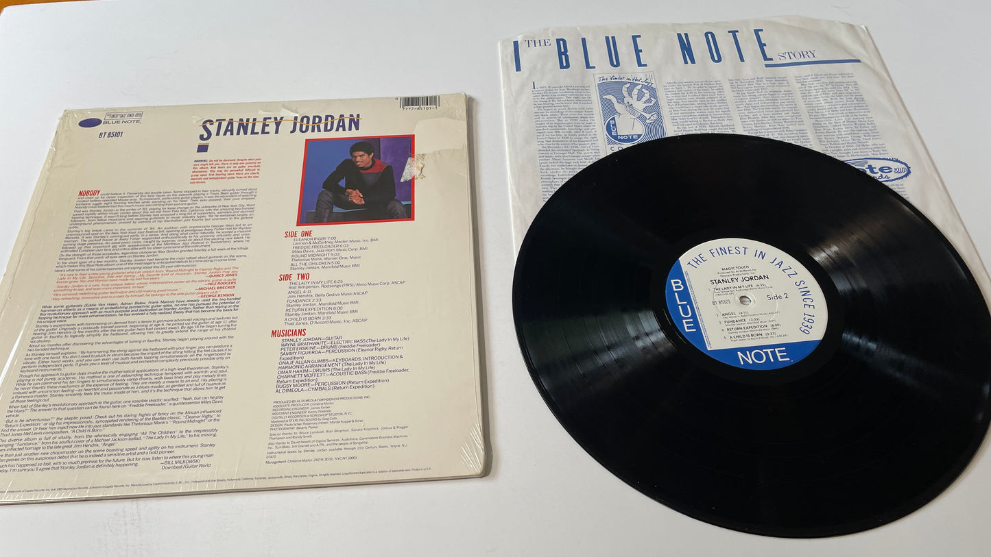 Stanley Jordan Magic Touch Used Vinyl LP VG+\VG+