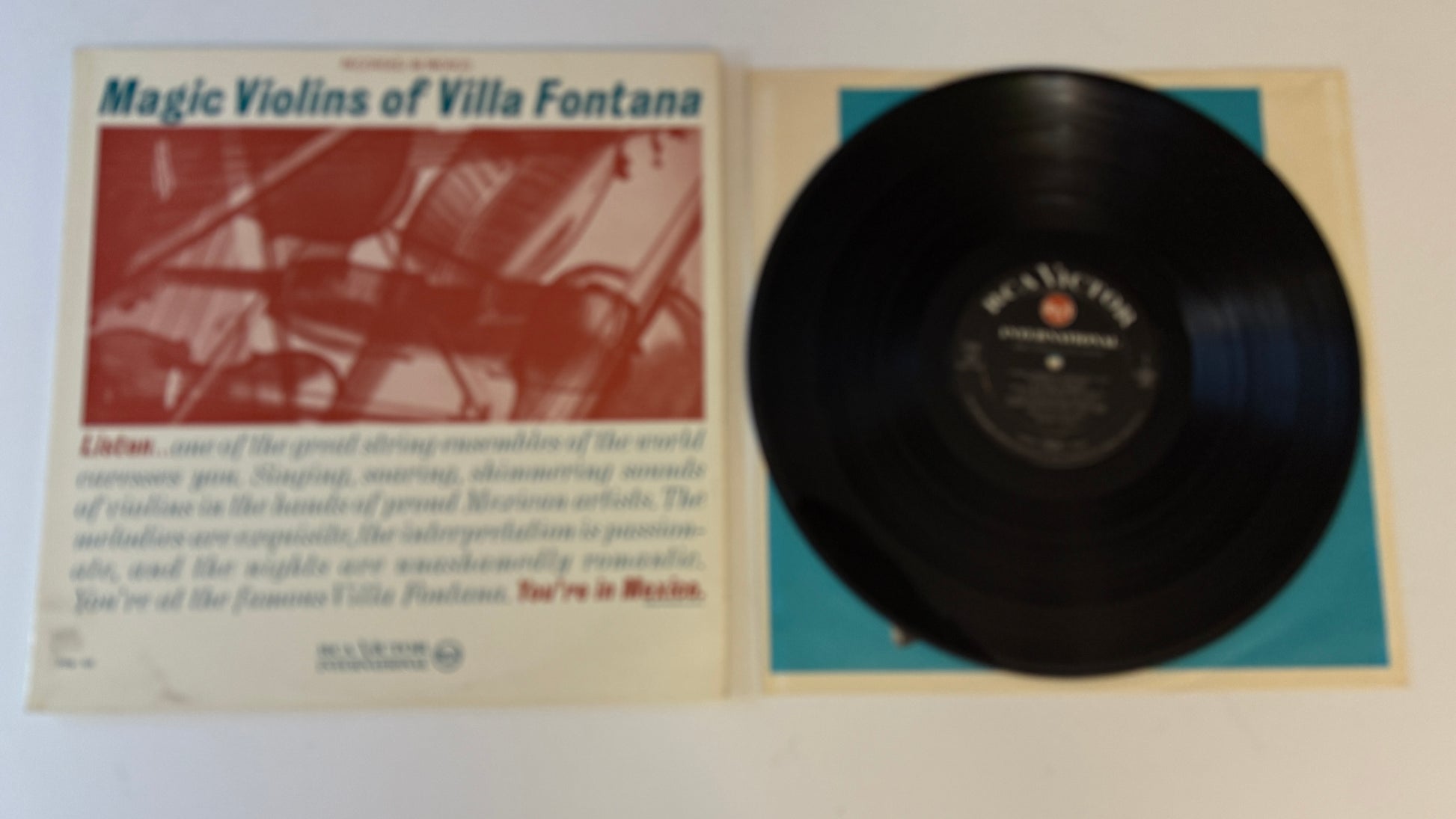 Los Violines Magicos De Villafontana Magic Violins Of Villa Fontana Used Vinyl LP VG+\VG+