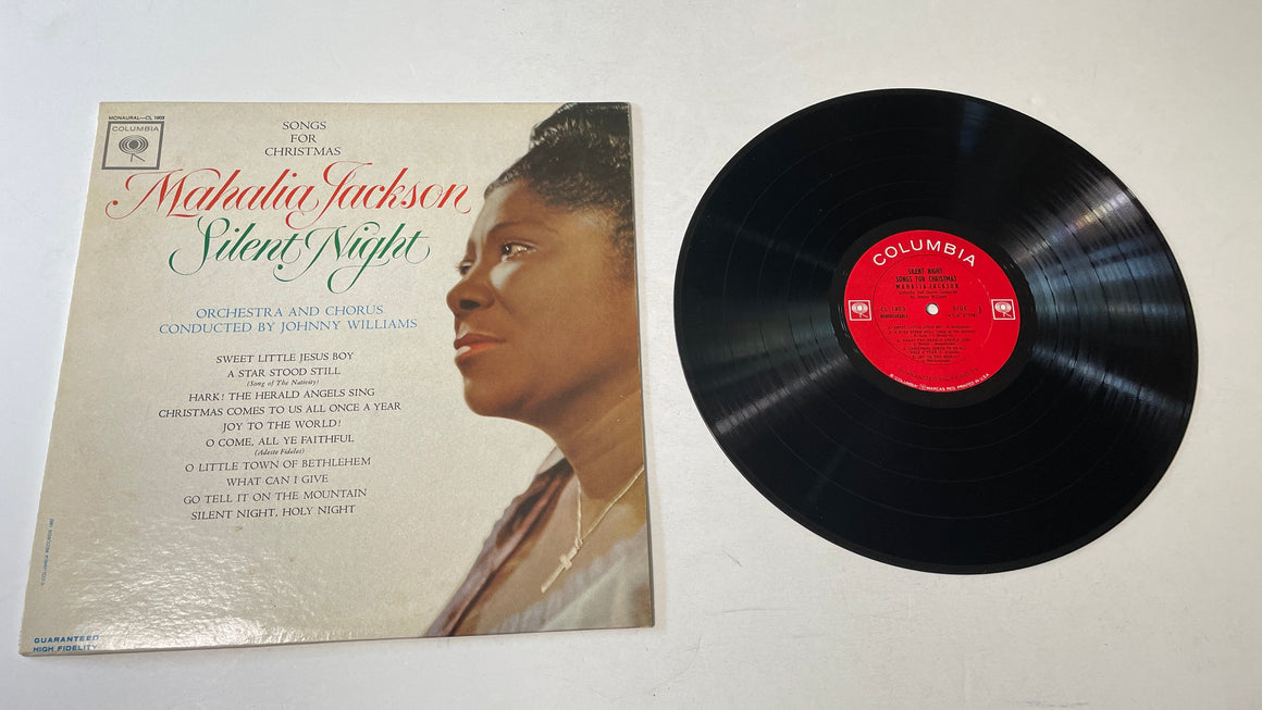 Mahalia Jackson Silent Night - Songs For Christmas Used Vinyl LP VG+\VG+