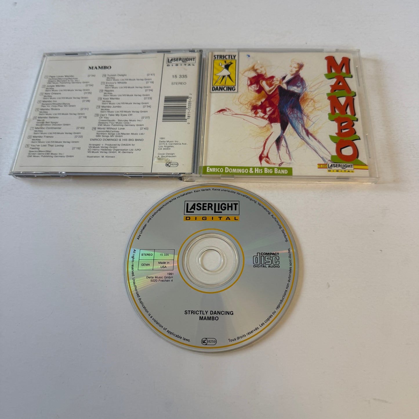 Enrico Domingo & His Big Band Mambo Used CD VG+\VG+