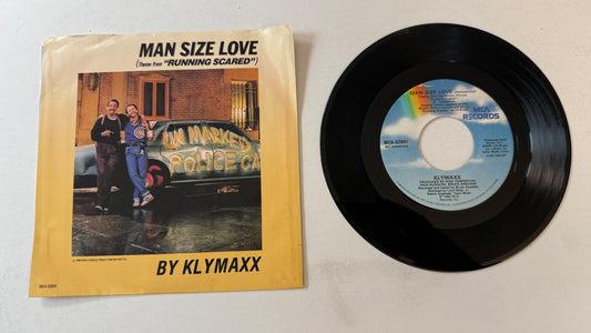 Klymaxx Man Size Love Used 45 RPM 7" Vinyl VG+\