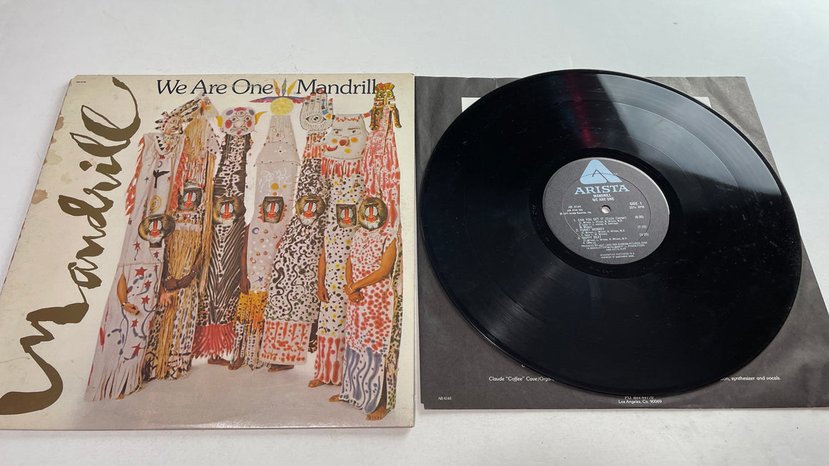 Mandrill We Are One Used Vinyl LP VG+\G+