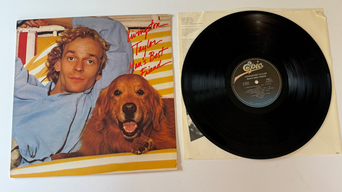 Livingston Taylor Man's Best Friend Used Vinyl LP VG+\VG