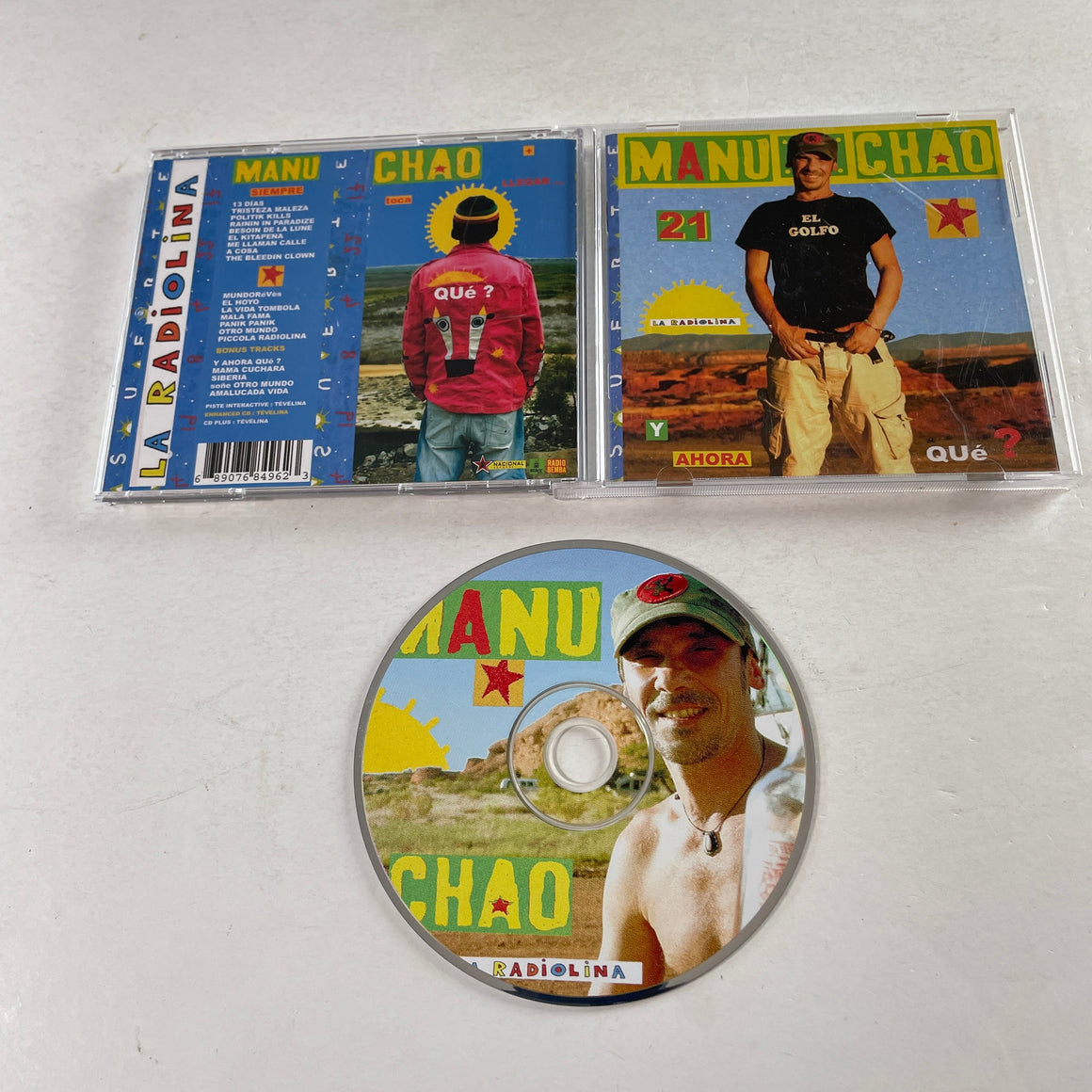 Manu Chao La Radiolina Used Vinyl LP VG+\VG+
