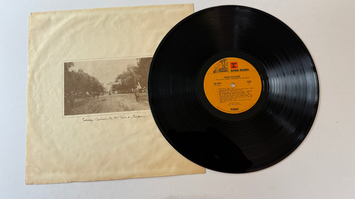 Maria Muldaur Maria Muldaur Used Vinyl LP VG+\VG