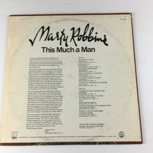 Marty Robbins This Much A Man Used Vinyl LP VG+\VG+