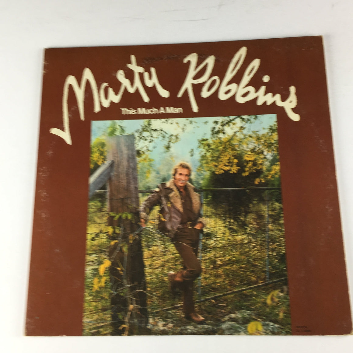 Marty Robbins This Much A Man Used Vinyl LP VG+\VG+