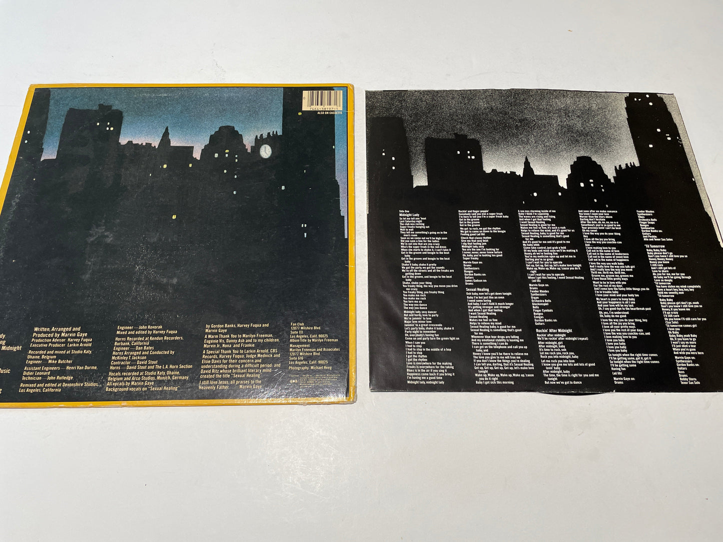 Marvin Gaye Midnight Love \