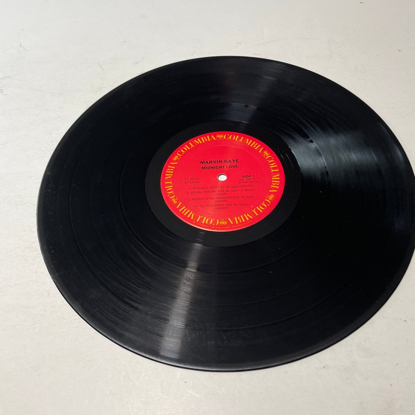 Marvin Gaye Midnight Love \