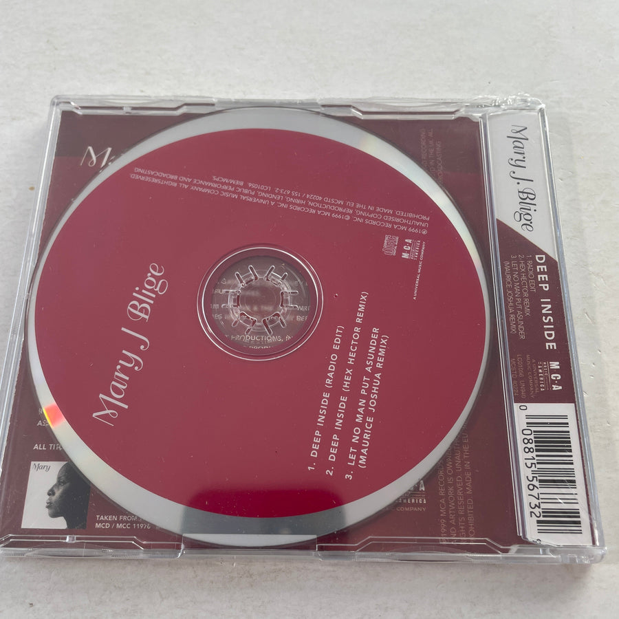 Mary J. Blige Deep Inside New CD Single M\M