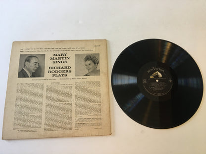 Mary Martin Mary Martin Sings Richard Rodgers Plays Used Vinyl LP VG+\VG