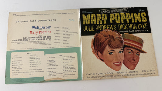 Julie Andrews Mary Poppins (Original Cast Sound Track) Used Vinyl LP VG+\VG