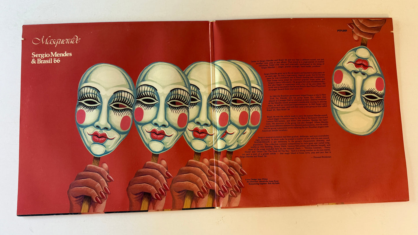 Sérgio Mendes & Brasil '66 Masquerade Used Vinyl 2LP VG+\VG