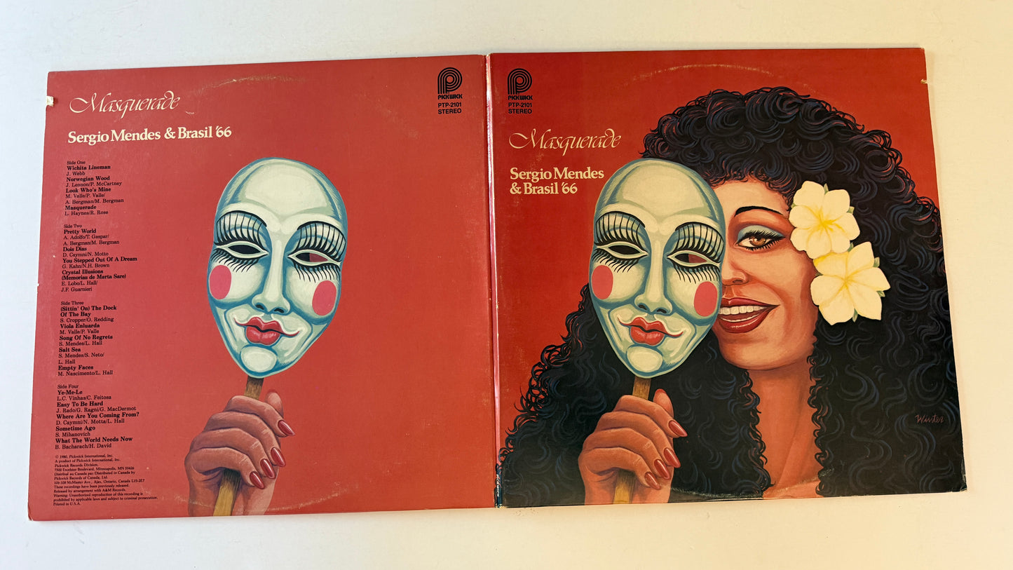 Sérgio Mendes & Brasil '66 Masquerade Used Vinyl 2LP VG+\VG