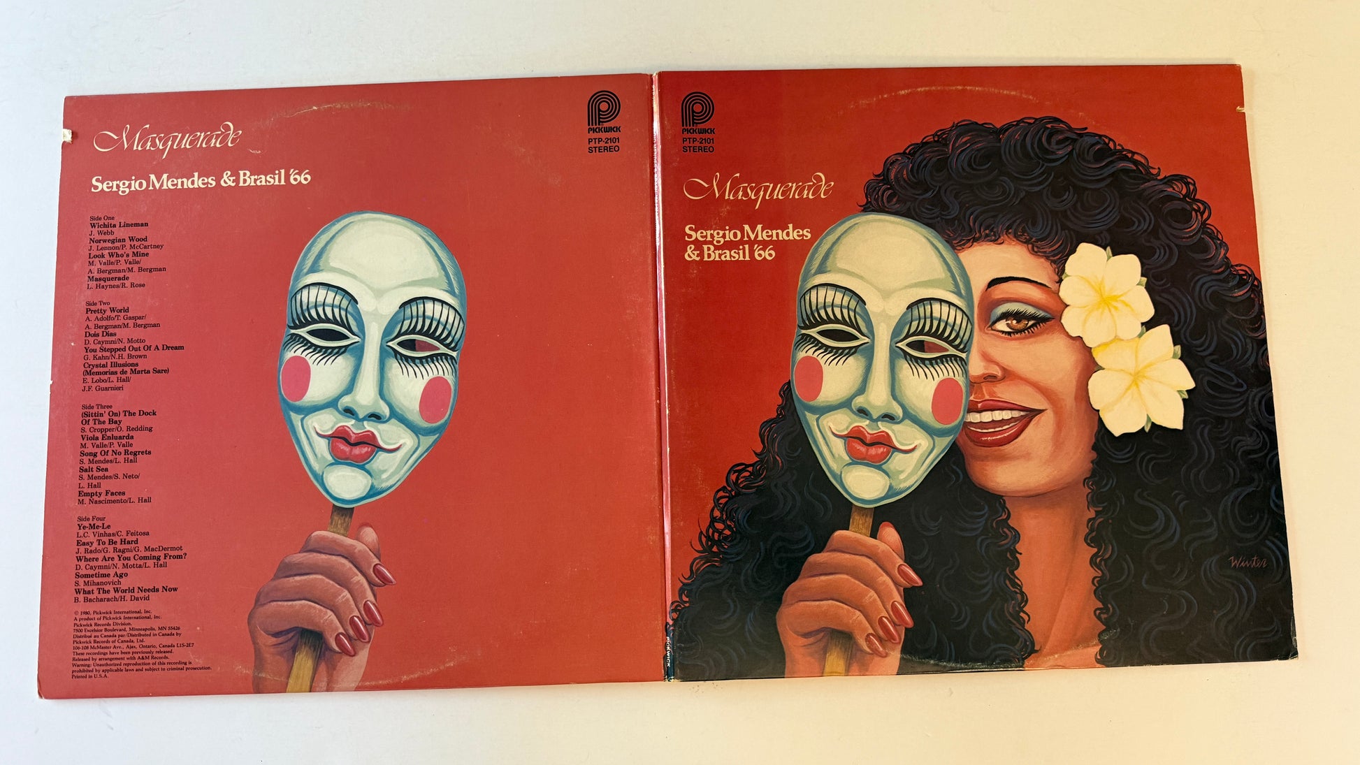 Sérgio Mendes & Brasil '66 Masquerade Used Vinyl 2LP VG+\VG