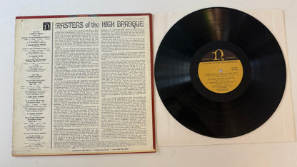 Collegium Musicum Saarensis Masters Of The High Baroque Used Vinyl LP VG+\VG+