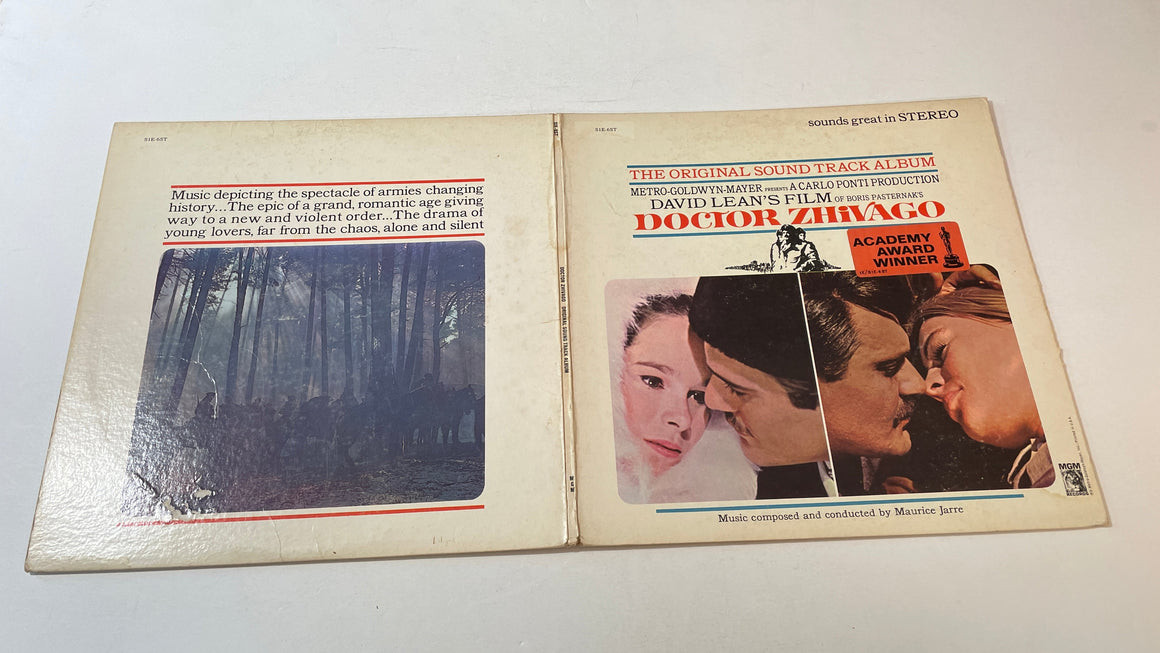 Maurice Jarre Doctor Zhivago Soundtrack Used Vinyl LP VG+\VG