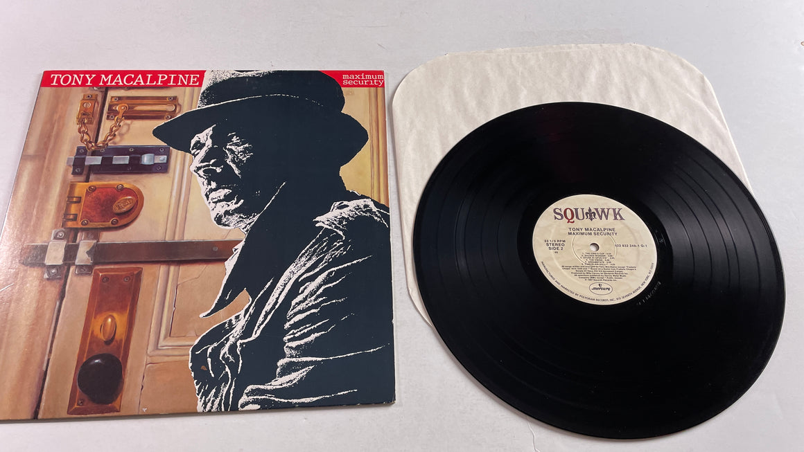 Tony MacAlpine Maximum Security Used Vinyl LP VG+\VG+