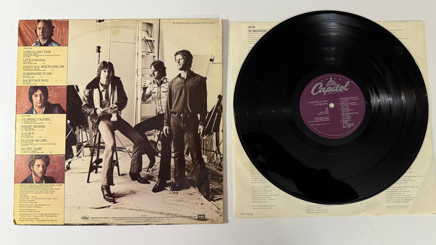McGuinn, Clark & Hillman McGuinn, Clark & Hillman Used Vinyl LP VG+\VG