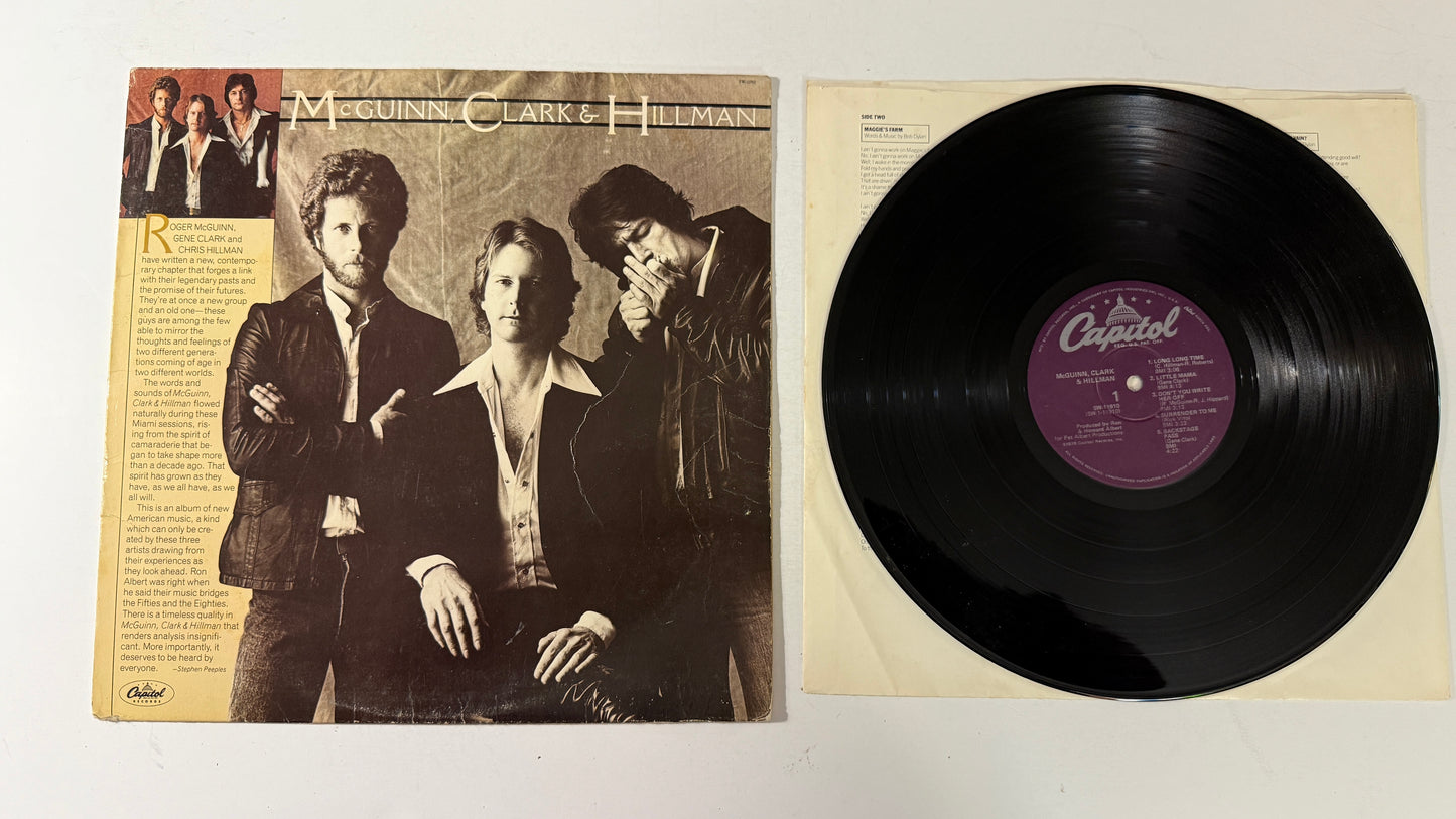 McGuinn, Clark & Hillman McGuinn, Clark & Hillman Used Vinyl LP VG+\VG