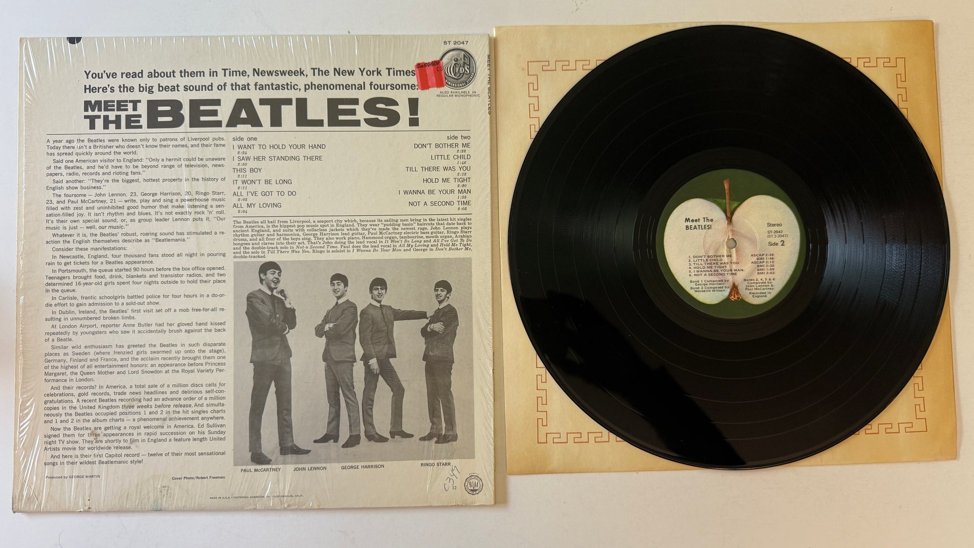 The Beatles Meet The Beatles! Used Vinyl LP VG+\VG+